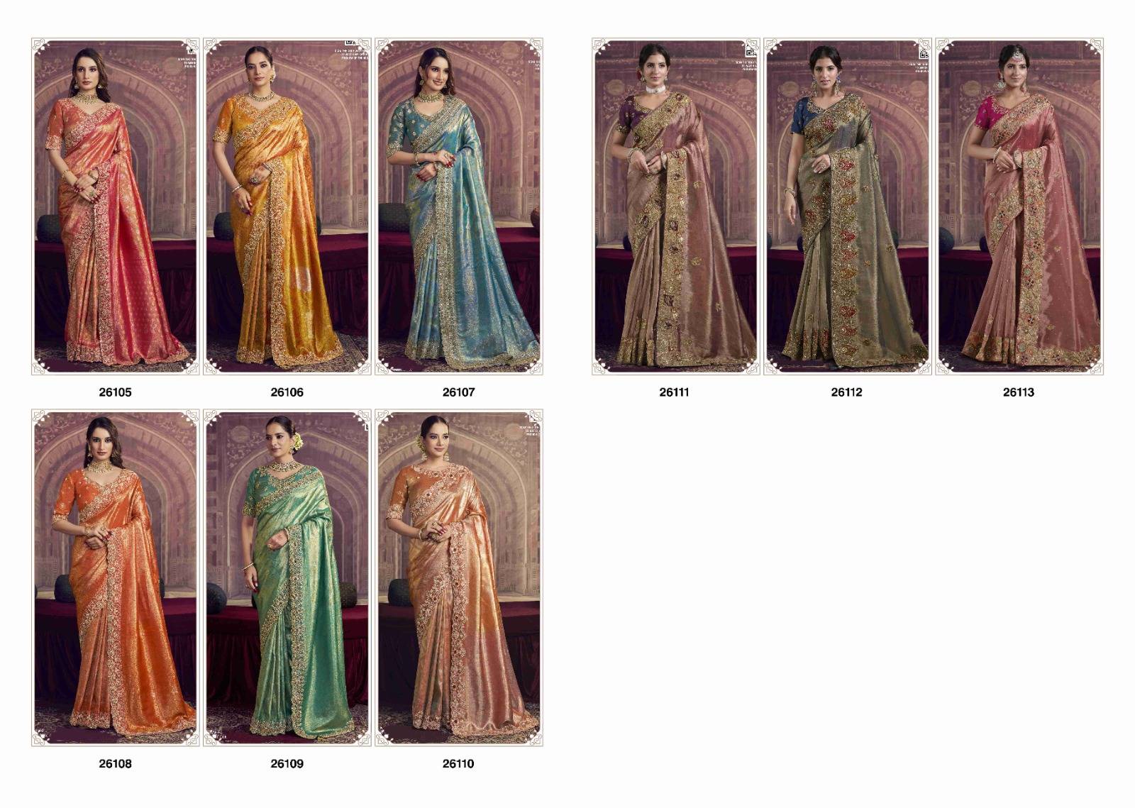 Mahotsav Mohmanthan 26100 Saree wholesale market